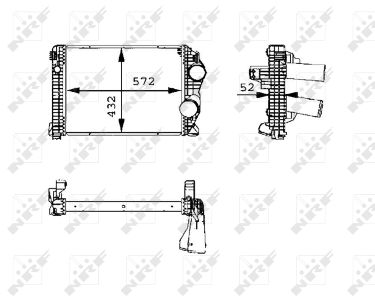 NRF Interkoeler 30210