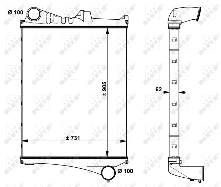 Interkoeler NRF 30225