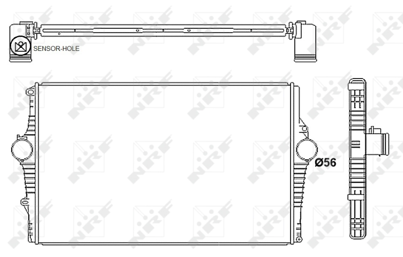 NRF Interkoeler 30249