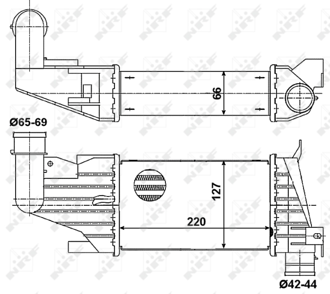 NRF Interkoeler 30258