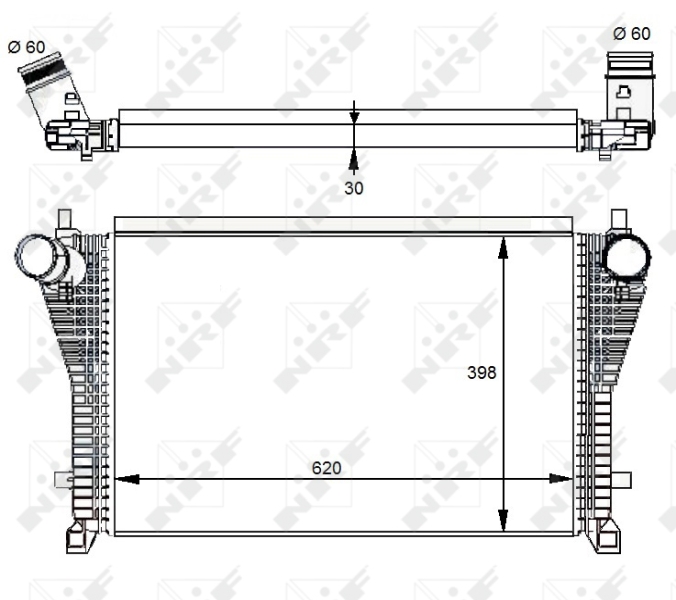 NRF Interkoeler 30291