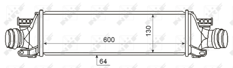 NRF Interkoeler 30345