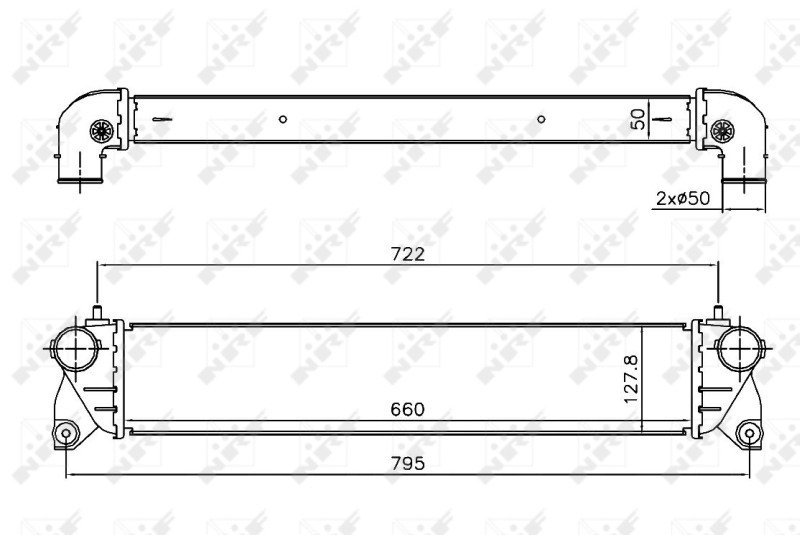 NRF Interkoeler 30369