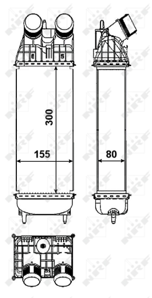 NRF Interkoeler 30460