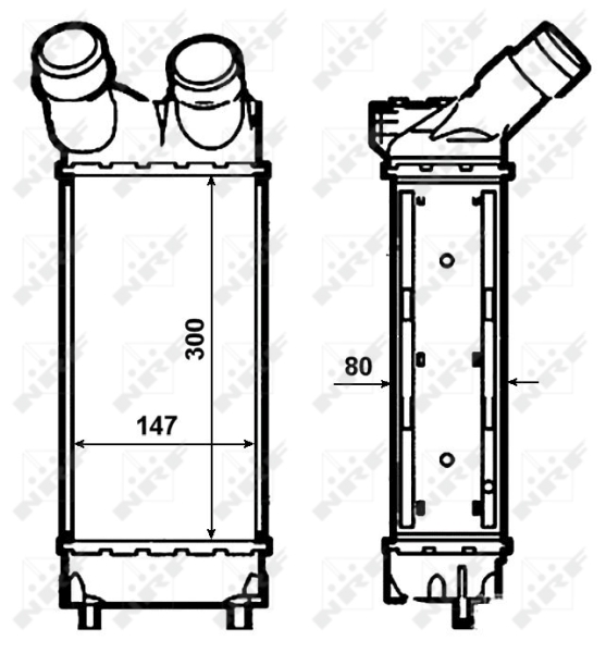 NRF Interkoeler 30479
