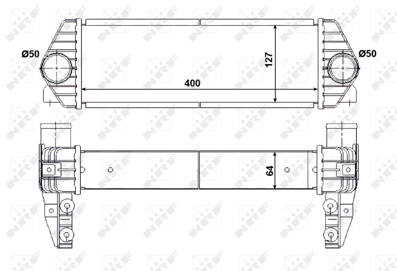 NRF Interkoeler 30516