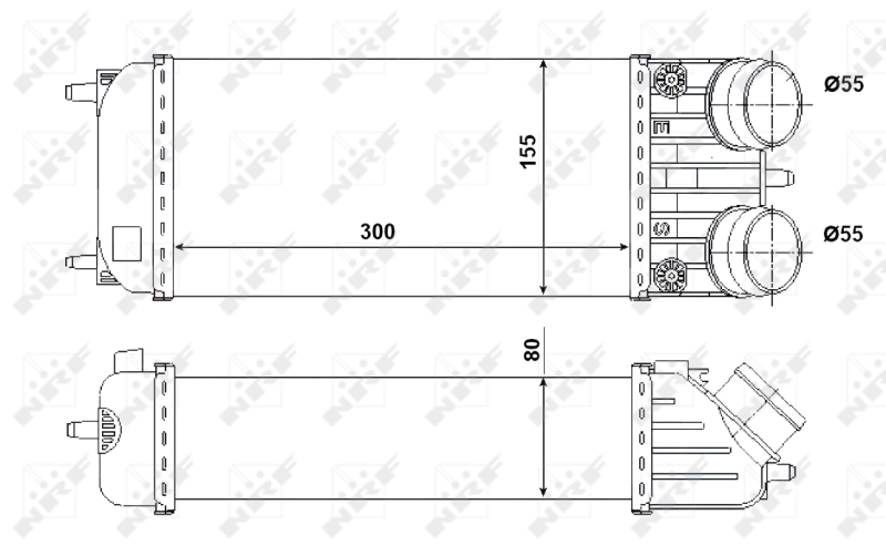 NRF Interkoeler 30543