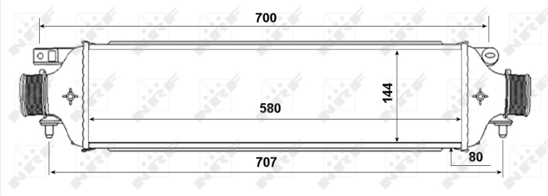 NRF Interkoeler 30788