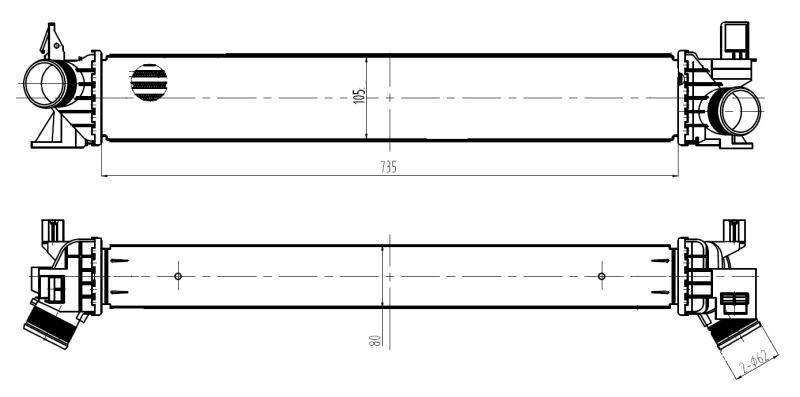 Interkoeler NRF 309034