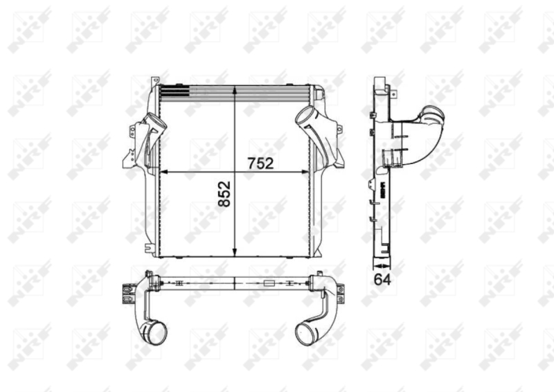 Interkoeler NRF 30905