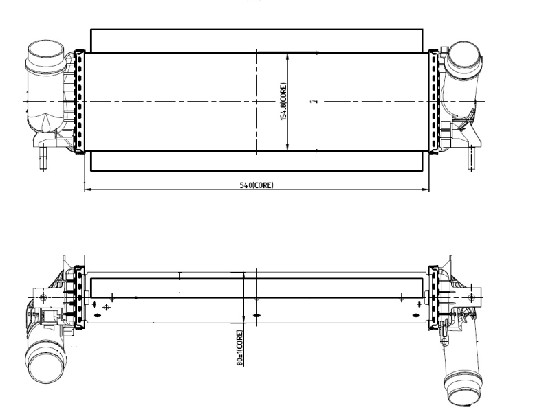 Interkoeler NRF 309061