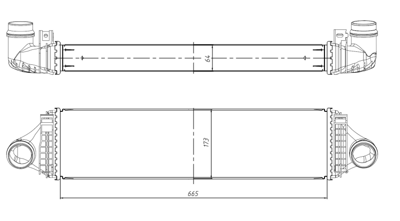 NRF Interkoeler 309067