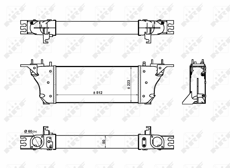 NRF Interkoeler 30928
