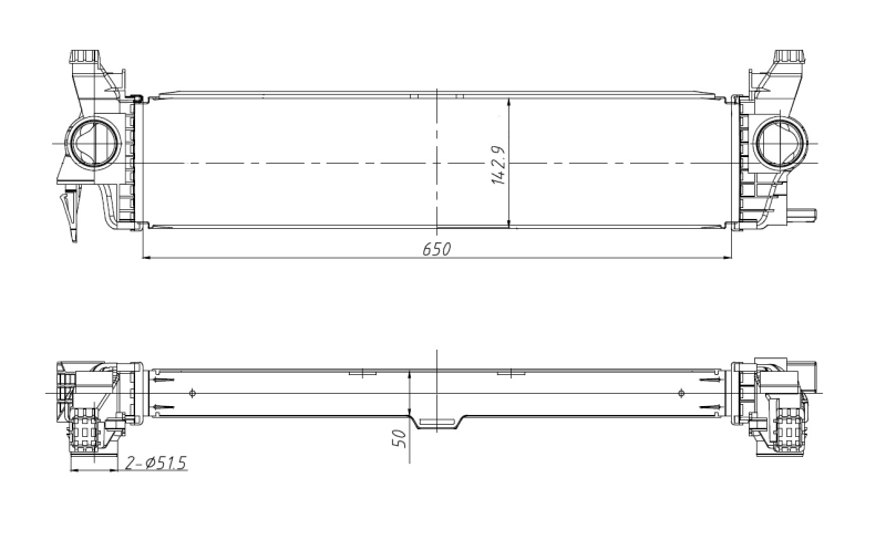 NRF Interkoeler 309383
