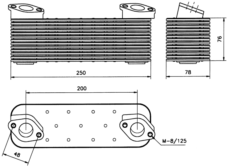 NRF Oliekoeler motorolie 31049