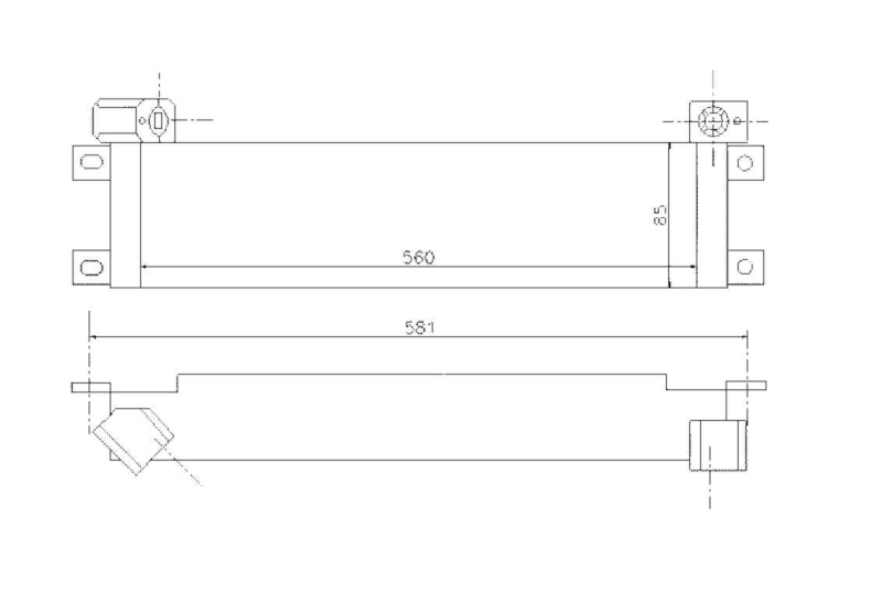NRF Oliekoeler motorolie 31158