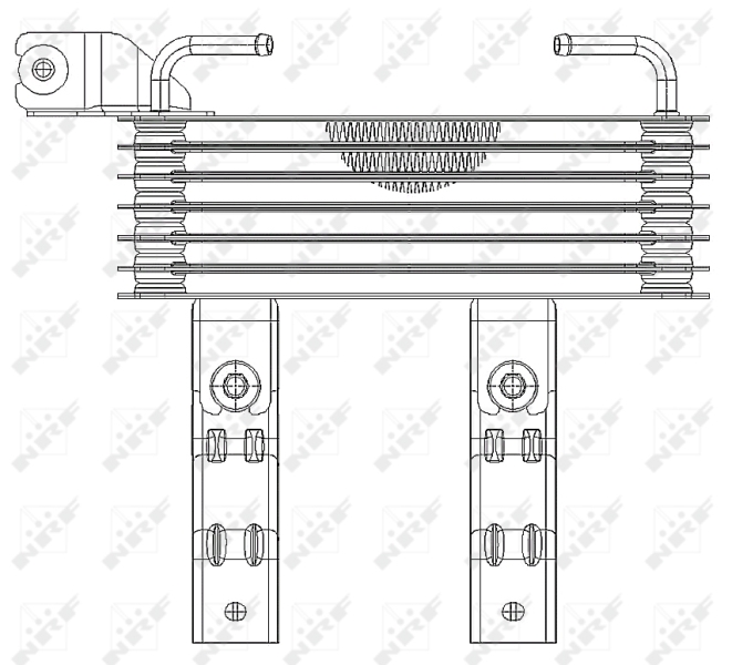 NRF Oliekoeler motorolie 31165