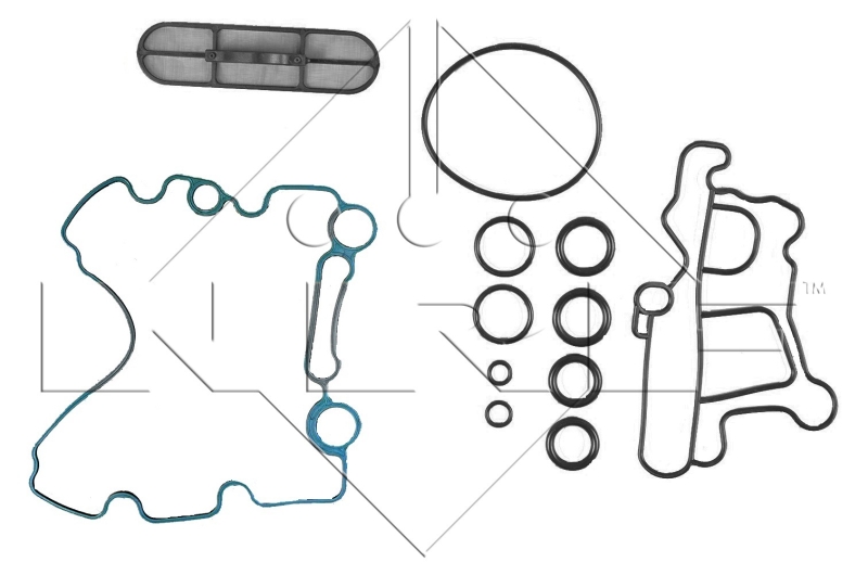 NRF Oliekoeler motorolie 31235