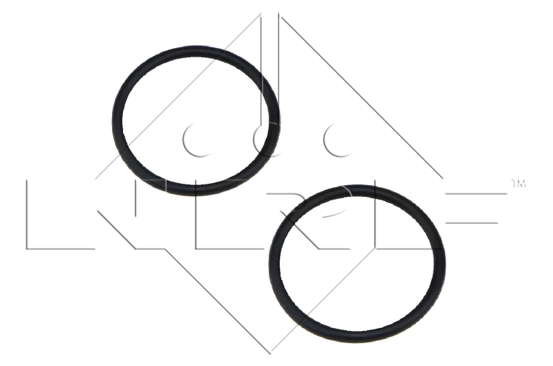 NRF Oliekoeler motorolie 31342