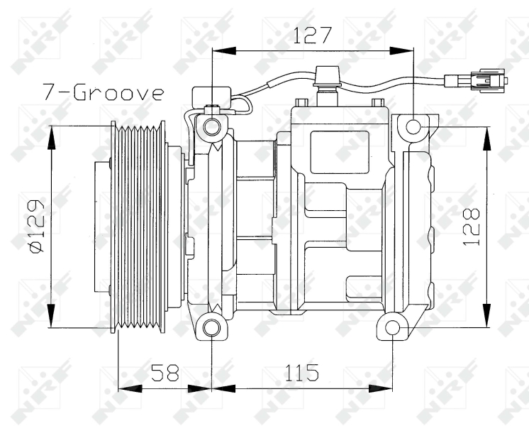 NRF Airco compressor 32094