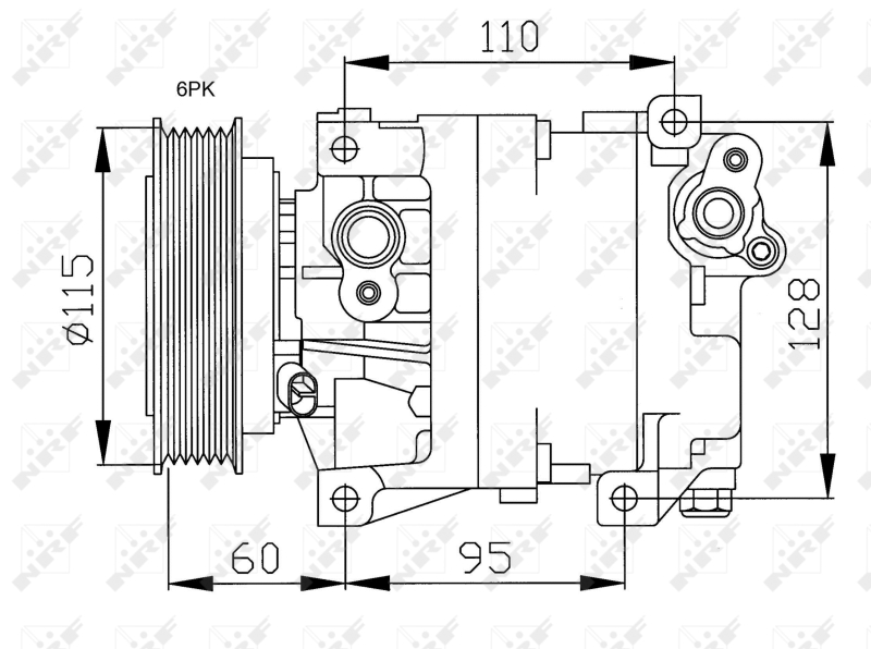 Airco compressor NRF 32169G