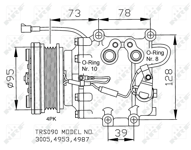 Airco compressor NRF 32236