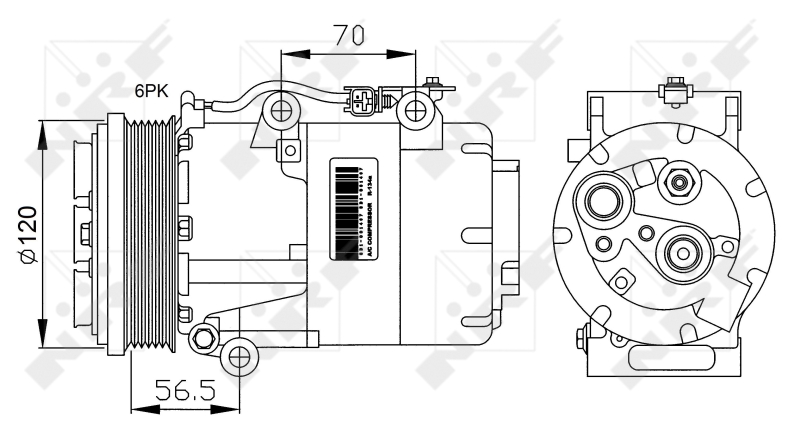 Airco compressor NRF 32250G