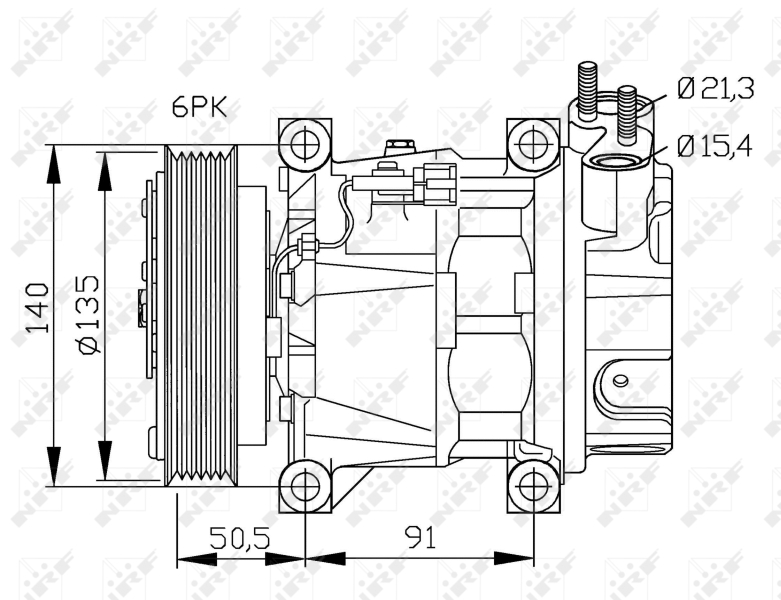 Airco compressor NRF 32289G