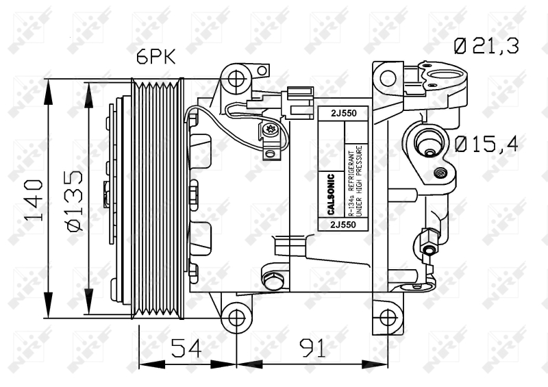 Airco compressor NRF 32690G