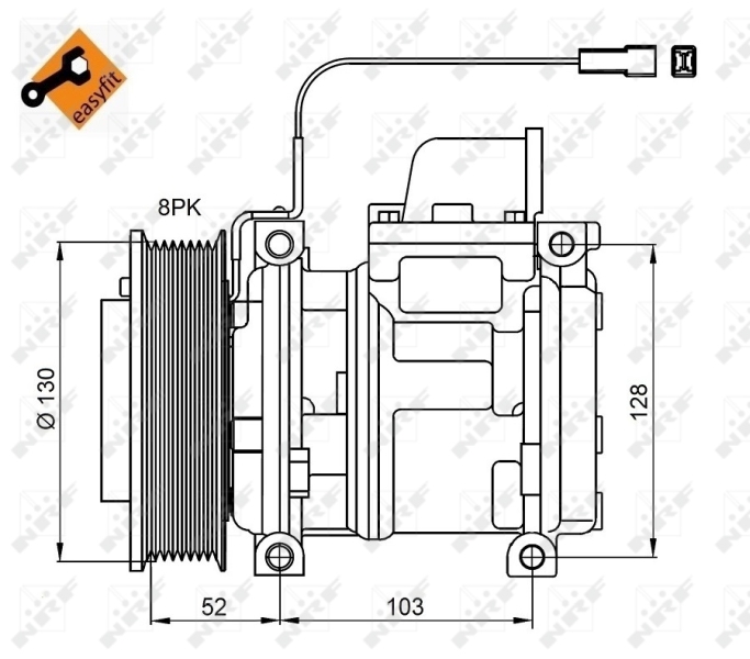 Airco compressor NRF 32824