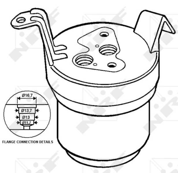 NRF Airco droger/filter 33021