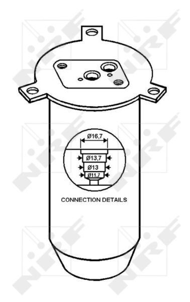NRF Airco droger/filter 33045