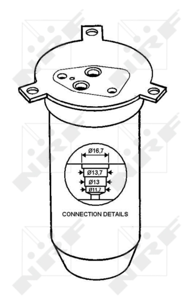 NRF Airco droger/filter 33072