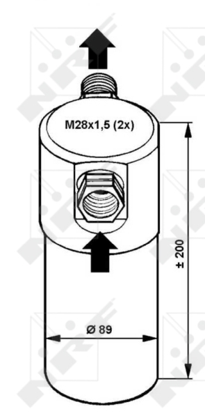 NRF Airco droger/filter 33081