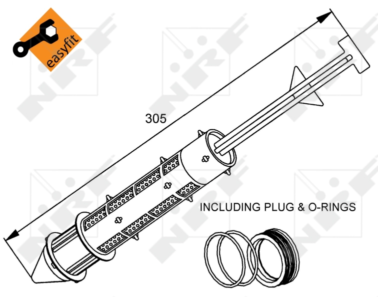 NRF Airco droger/filter 33178