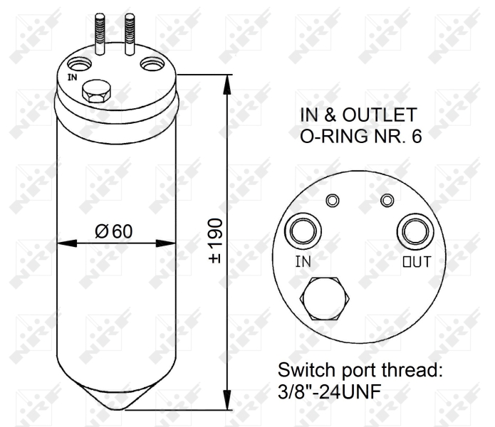 Airco droger/filter NRF 33256