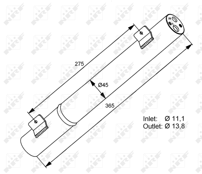 NRF Airco droger/filter 33282
