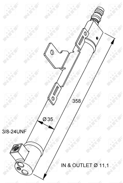 NRF Airco droger/filter 33305