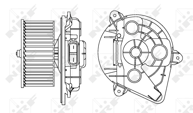 NRF Kachelventilator 34156
