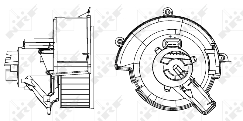 NRF Kachelventilator 34160