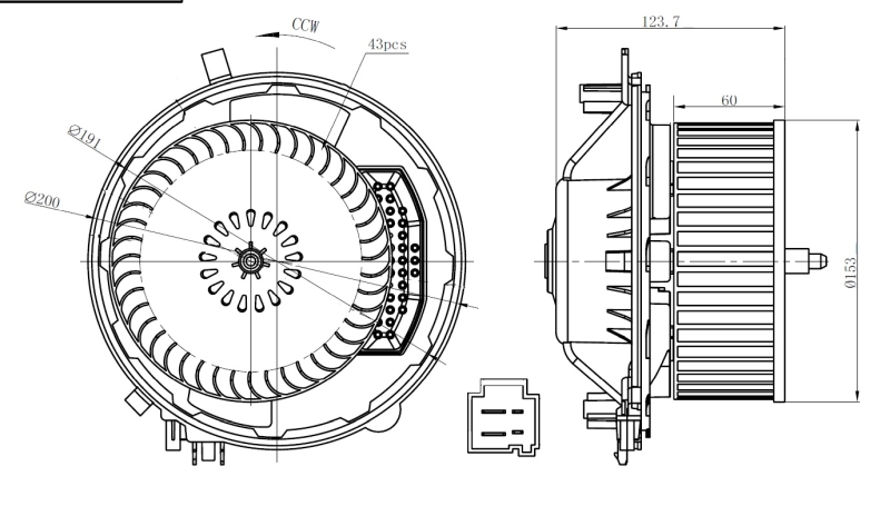 Kachelventilator NRF 34283