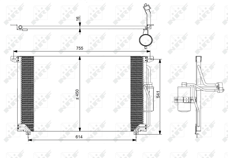 Airco condensor NRF 35184