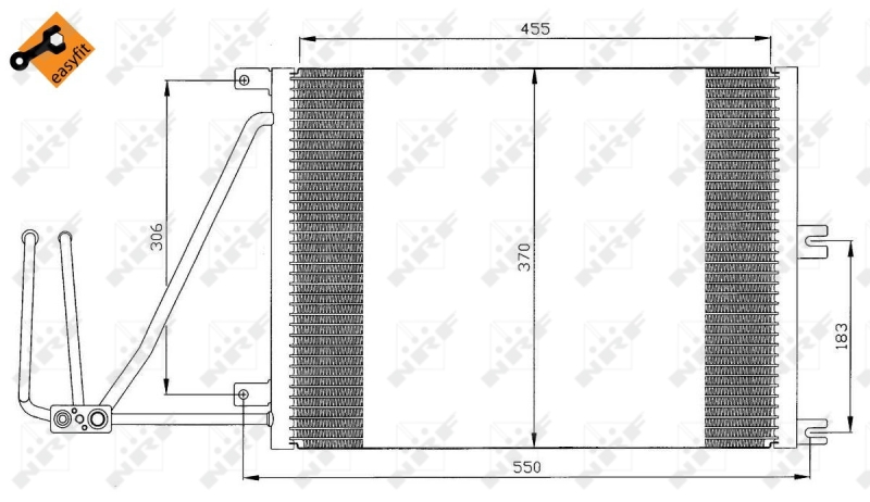 Airco condensor NRF 35292