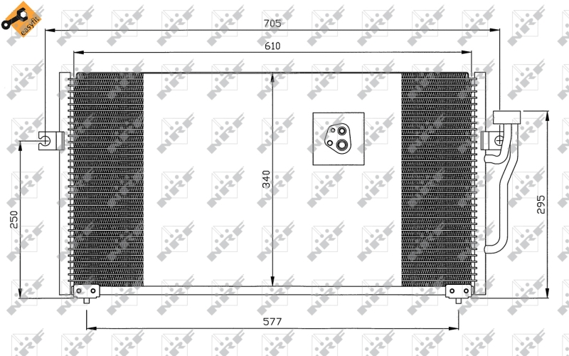 Airco condensor NRF 35293