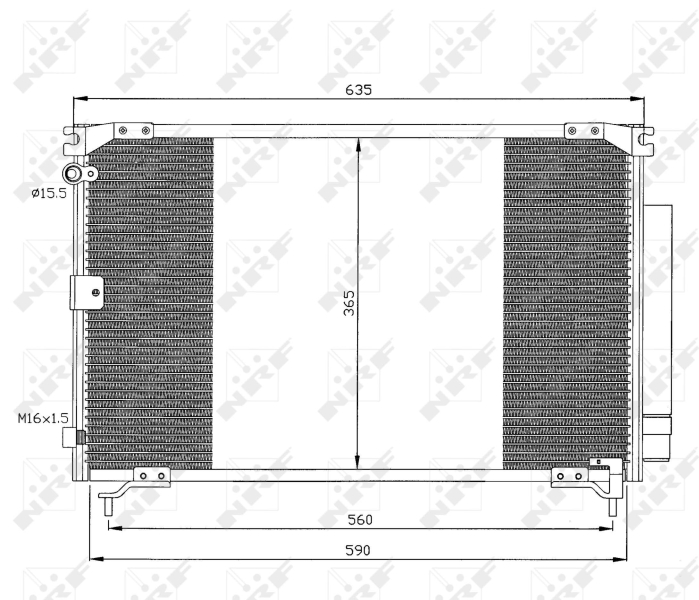 Airco condensor NRF 35339