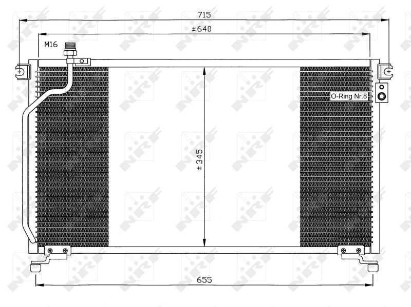 Airco condensor NRF 35374