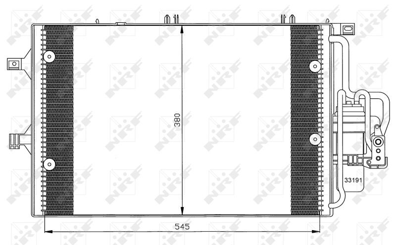 Airco condensor NRF 35529