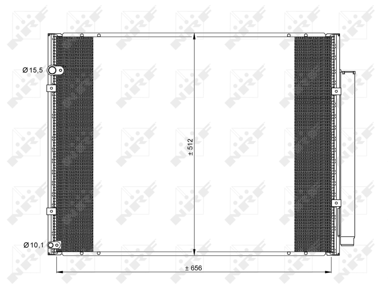 Airco condensor NRF 35857