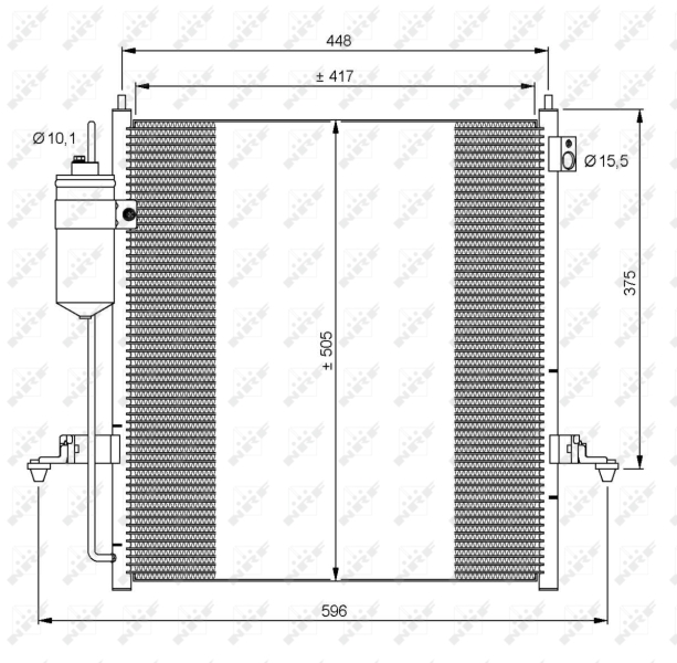 Airco condensor NRF 35871