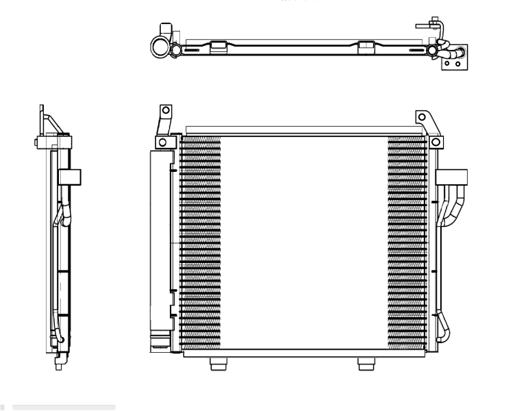 NRF Airco condensor 35992